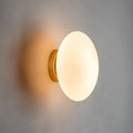 Valentina Modern Globe Shape Vanity Metal Glass LED Wall Lamp - Neutralighting