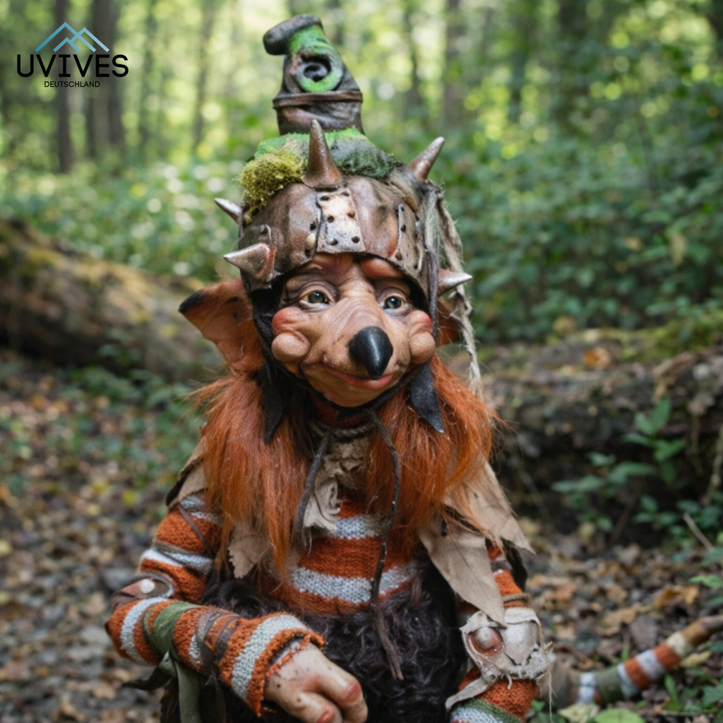 Charming Garden Figurine — Weatherproof Decorative Accent
