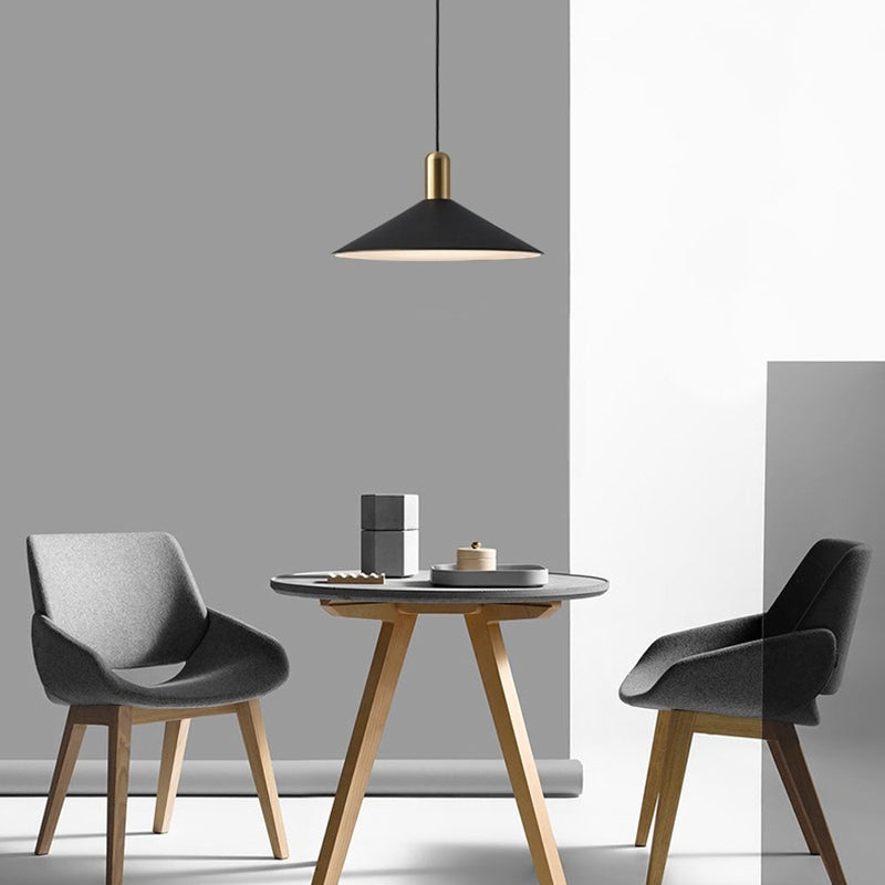 Aria Vintage Umbrella Monochrome Pendant Light | ventumra
