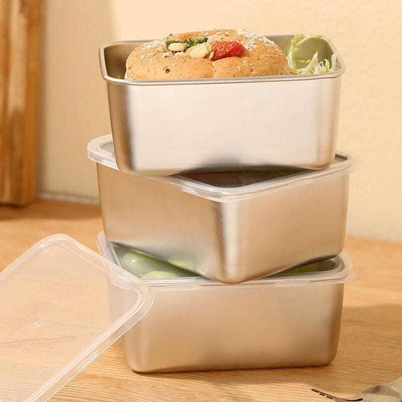 High-Quality Stainless Steel Containers for Food Storage