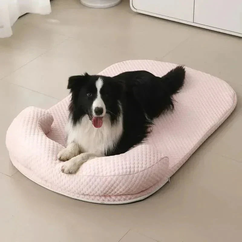 ChillPaws Passive Cooling Pet Mattress — Zero-Electric, Contoured Design