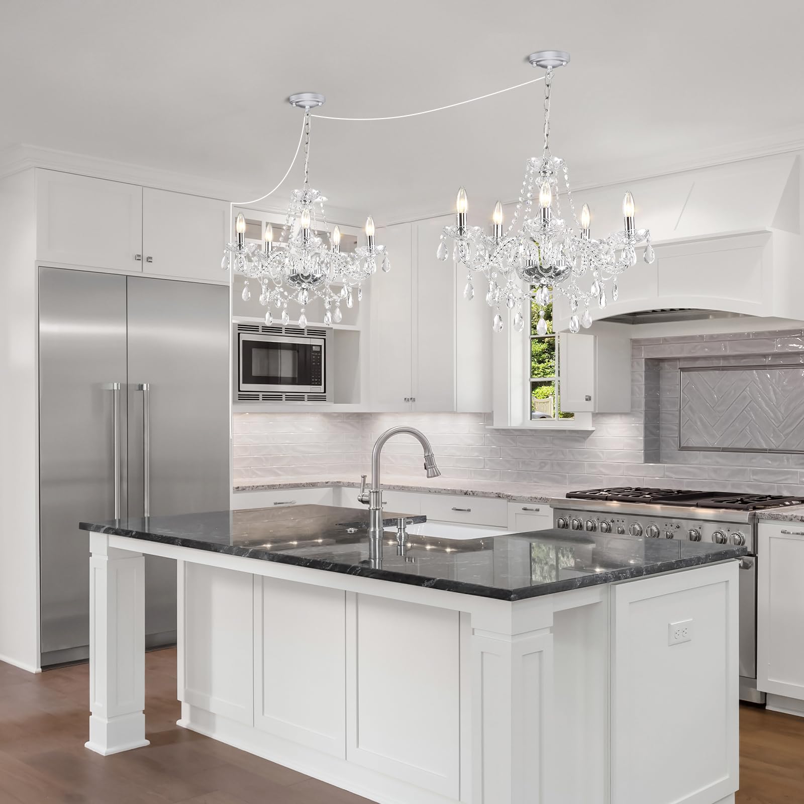 Silva Chandelier  French Crystal Living Room Dining Room | ventumra