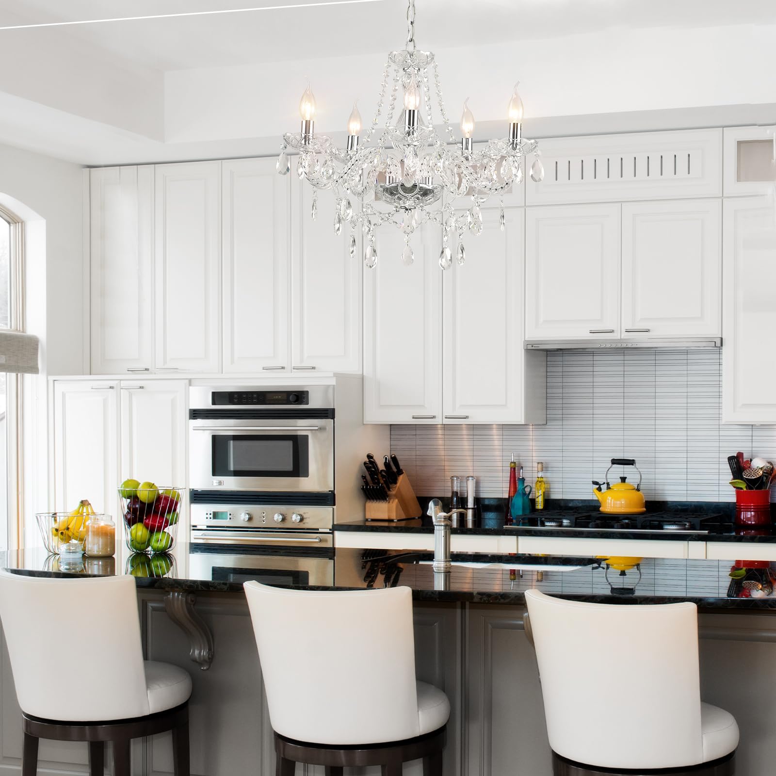 Silva Chandelier  French Crystal Living Room Dining Room | ventumra
