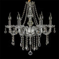 Silva Luxury Candlestick Clear Crystal Chandelier | ventumra