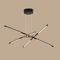 Arisha Pendant Light, Black/Gold, 6/8/10/12 Heads - Neutralighting