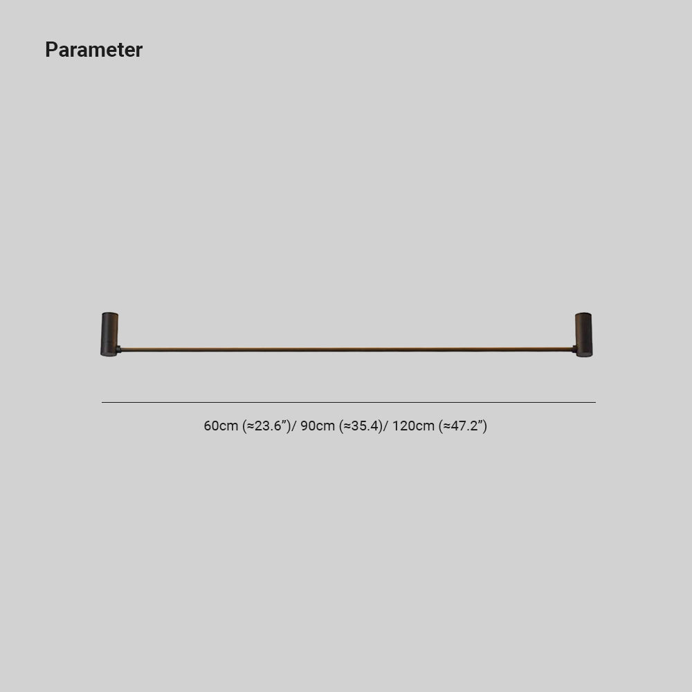Arisha Minimalist Linear Flush Mount Ceiling Light, Black, Hallway | ventumra