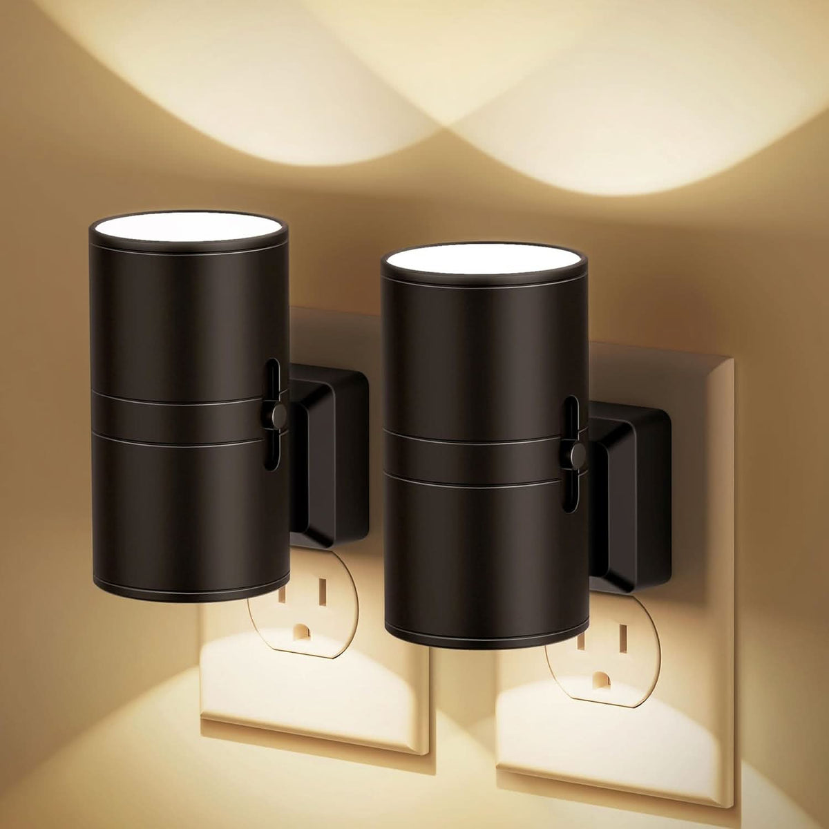 LumenNest Automatic Dimmable LED Night Light — Dusk Sensor, Glare-Free Soft Glow