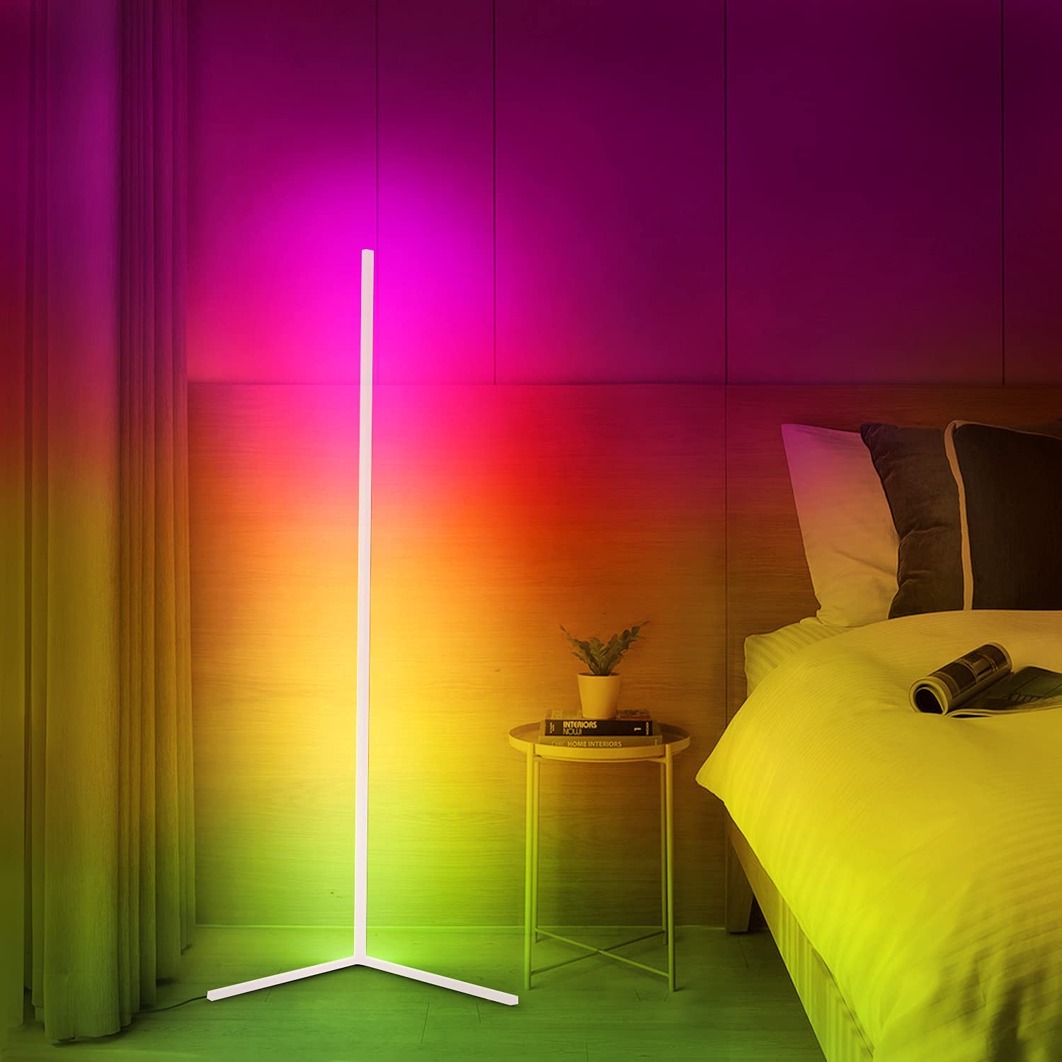 Orin | Standing Corner LED Lamp, Dimmable Minimalist Style