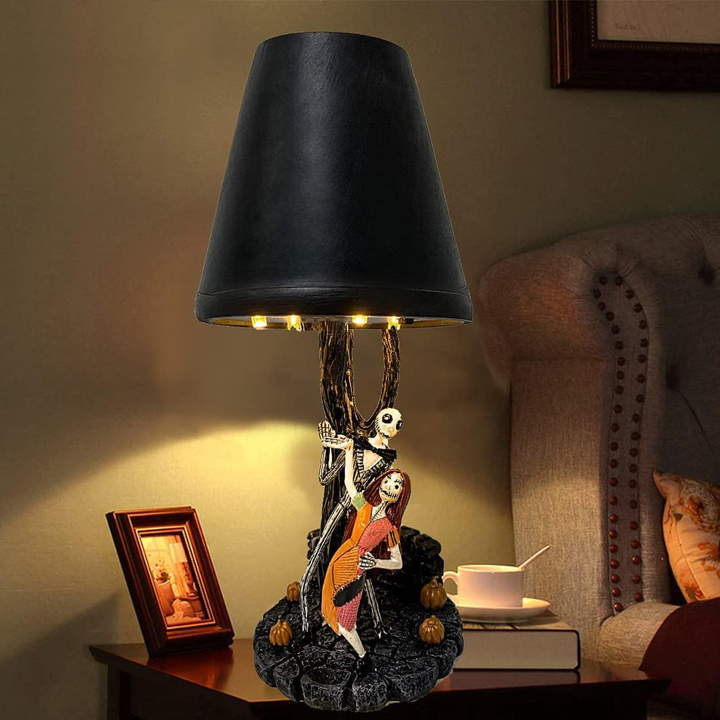 Spectral Skeleton LED Table Lamp for Halloween Decor by Nyra