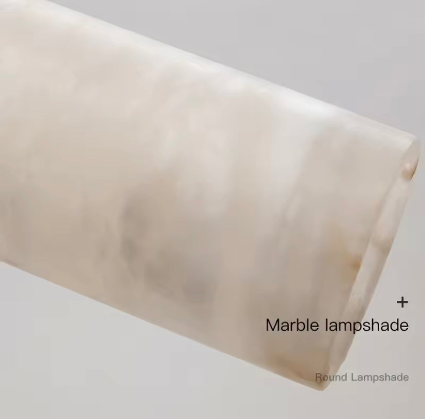 Luna Marble Pendant Light With Copper Accents Timeless Glow