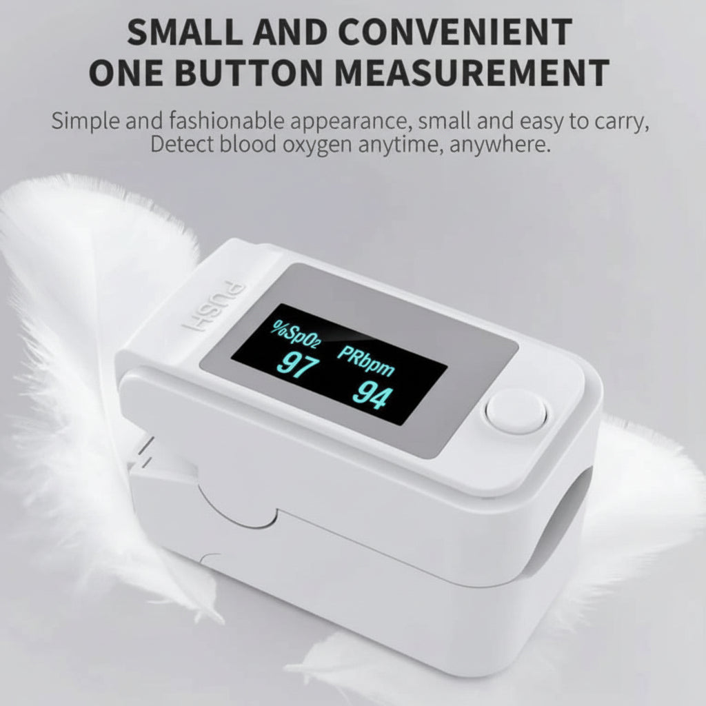 NovaPulse Digital Finger Pulse Oximeter — Precise Measurement, Rapid Blood Oxygen & Heart Rate Readings
