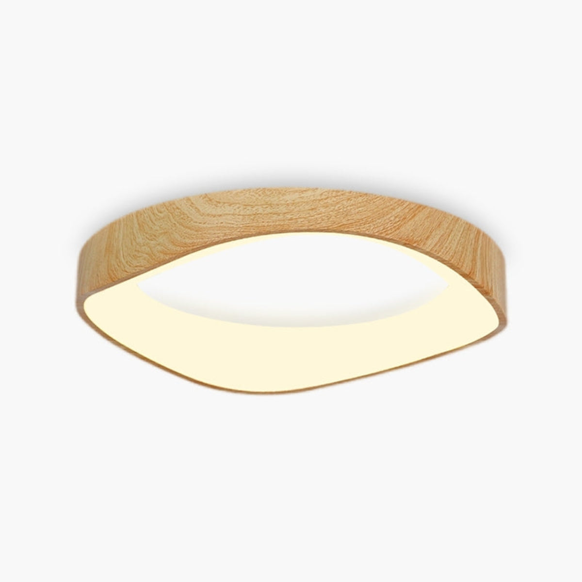 Nordic Inspired Acrylic Circle Ceiling Light For Bedroom | Ventumra