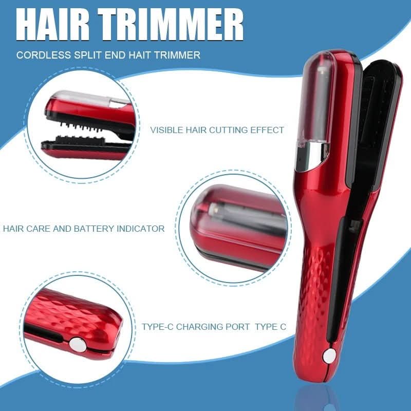 NexaHair Precision Hair Clippers — Rechargeable Split End Trimmer, Lightweight