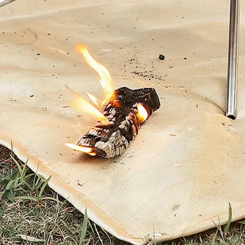 Heat Protection Mat — Grill and Fire Pit Surface Shield