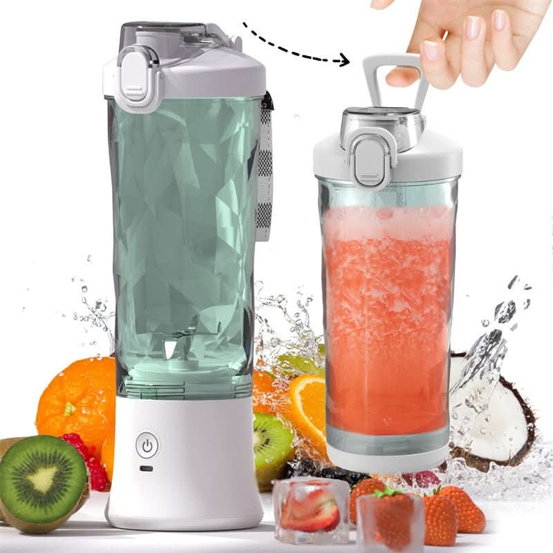 NovaBlend Pro Portable Smoothie Blender — 4000 mAh Battery, 600 ml Capacity