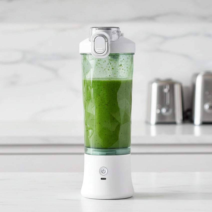 NovaBlend Pro Portable Smoothie Blender — 4000 mAh Battery, 600 ml Capacity