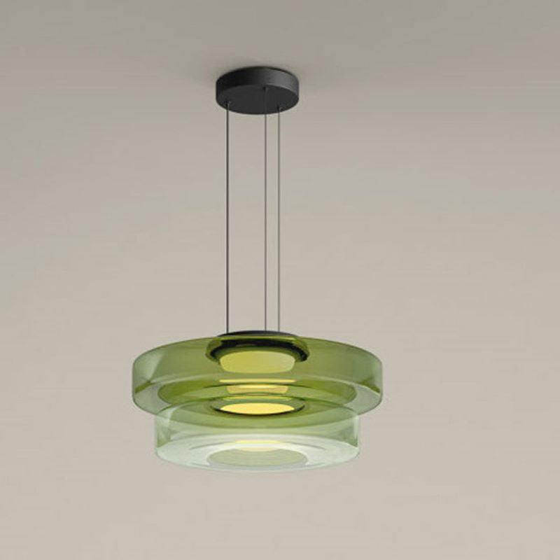 Jojo Glass Pendant Light Multi-tiered Structure | ventumra