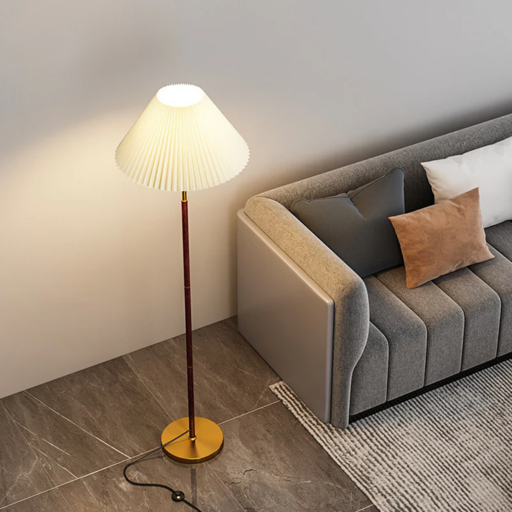 Lunara Rice Paper Floor Lamp For Warm Ambient Lighting