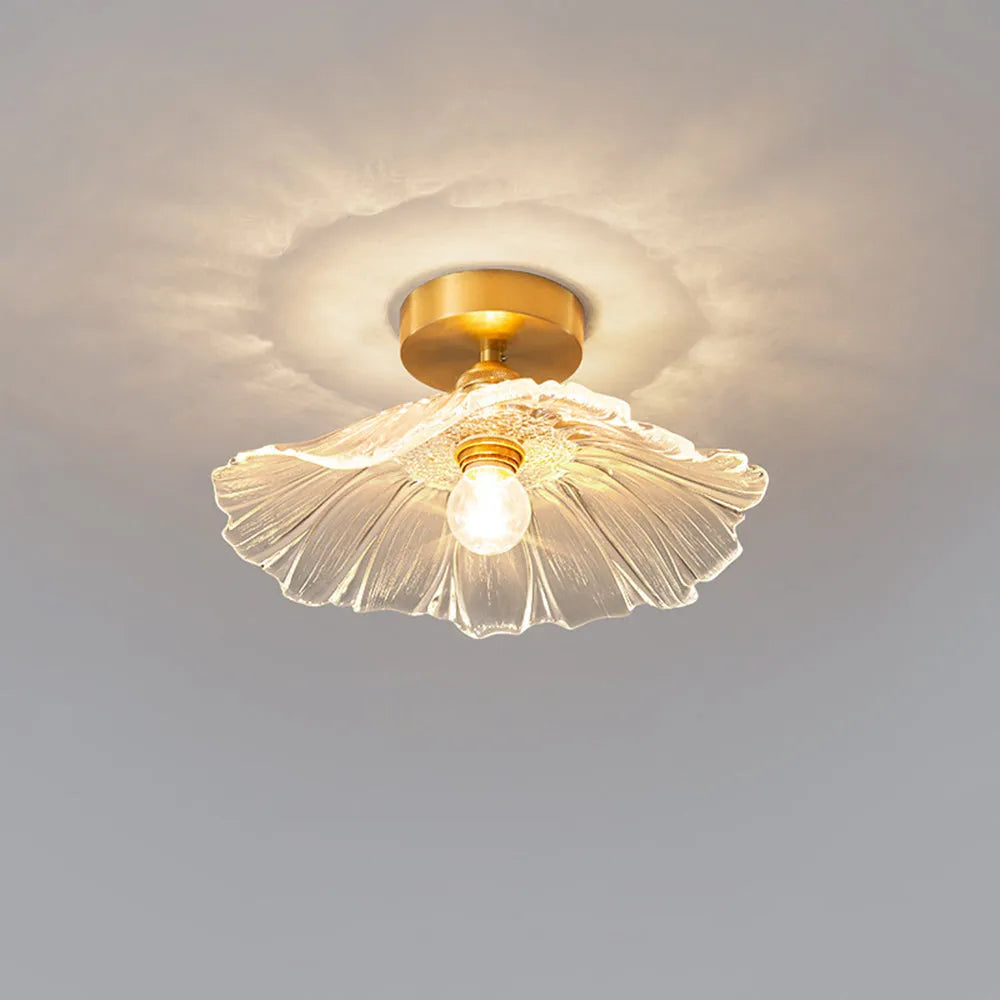 Calia Flower-lampe i glass for tak/oppheng | ventumra