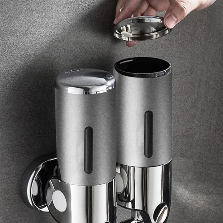 Dispenser elegant de săpun, montat pe perete — design elegant și practic