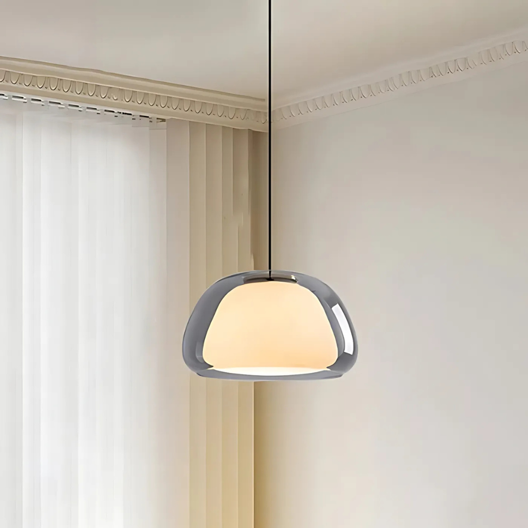 Lumeri | Modern Frosted Pendant for Living Room and Dining