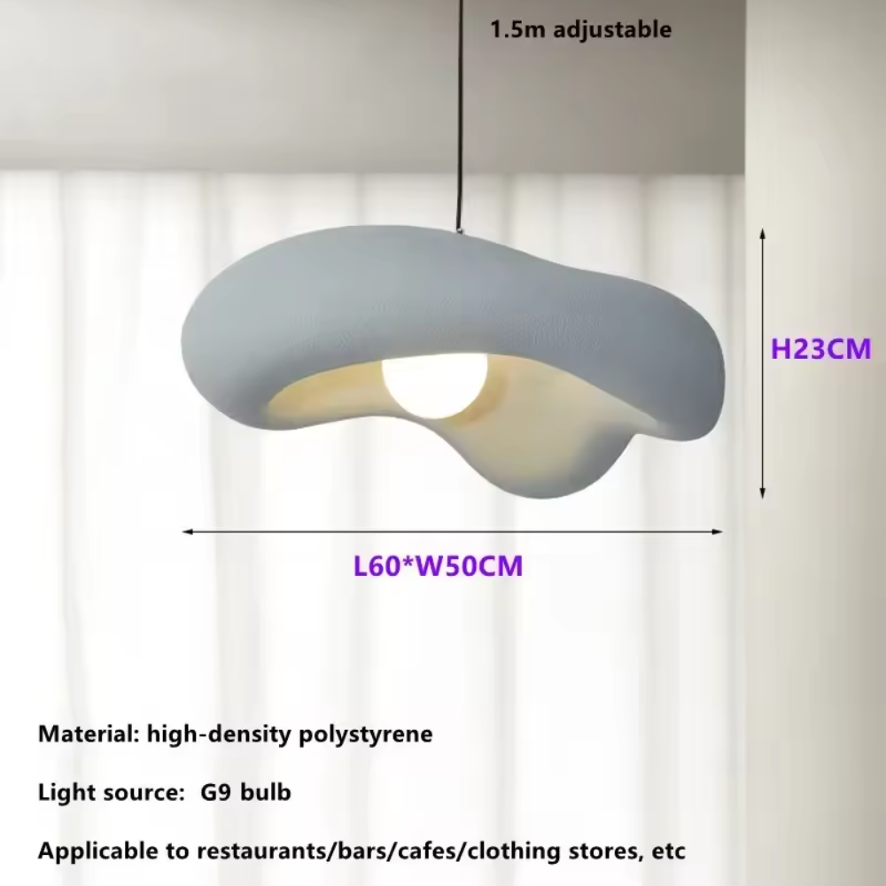 Aelindra | Wabi Sabi Nordic LED Pendant For Bedroom & Cafe