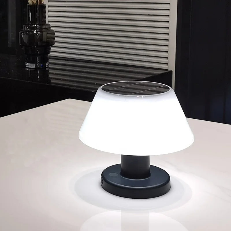 AstraSol Solar Table Lamp LED Wireless Rechargeable IP65 Outdoor