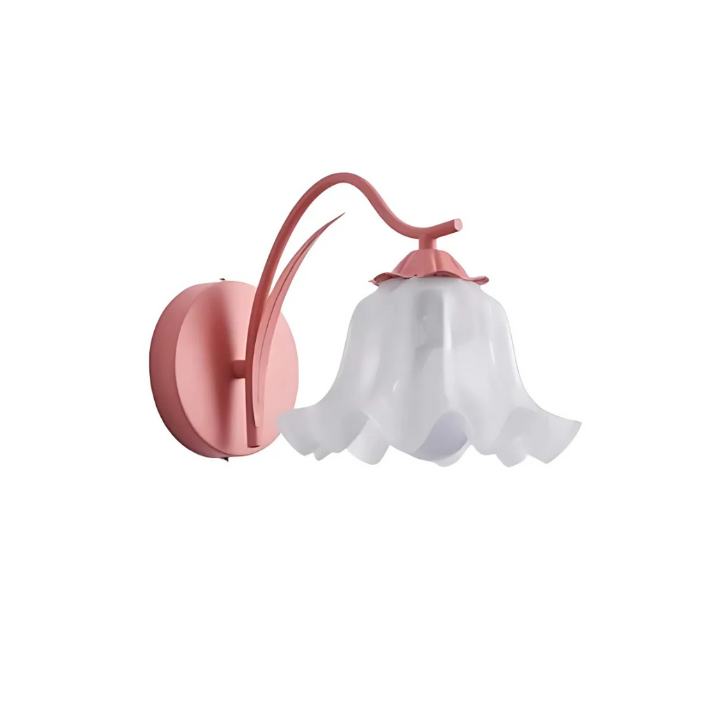 Marielle | Retro French Floral Wall Lamp For Warm Ambience