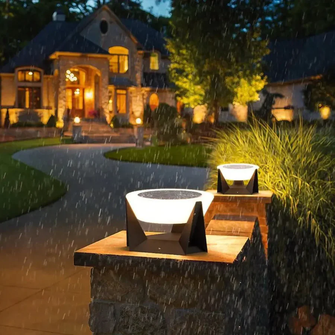Liora | Smart Solar-Powered Outdoor Lamp For Garden Patio