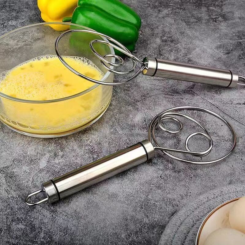 MixMaster Pro Compact Stainless Steel Dough Mixer, Lightweight