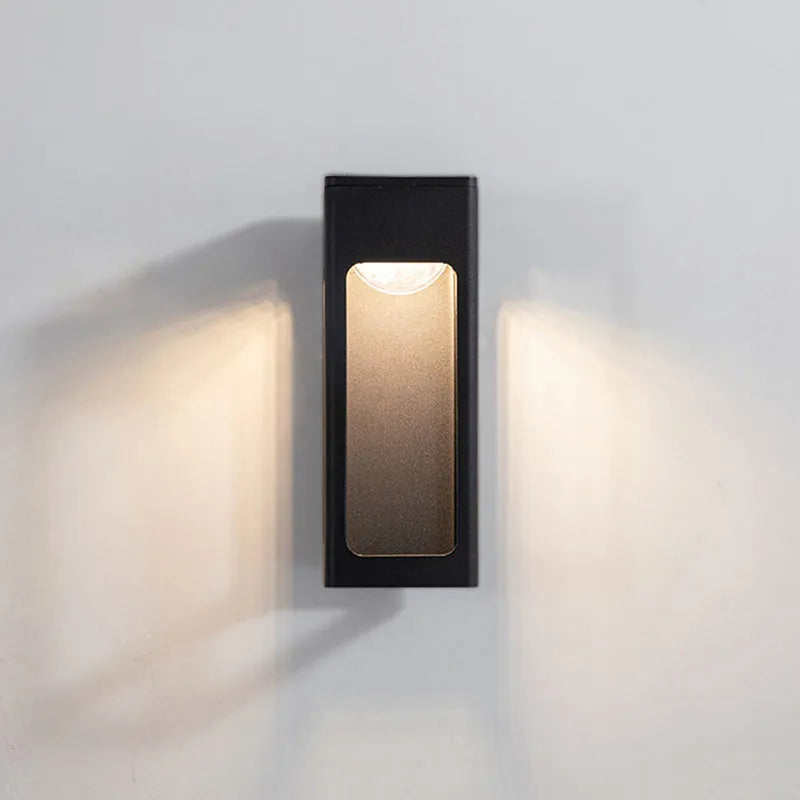 Solith Modern Waterproof Minimalist Geometric Outdoor Wall Light | ventumra