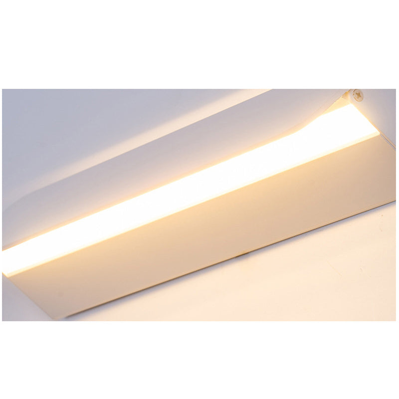 Arisha LED Metal Indoor Wall Lamp Rotatable, White | ventumra