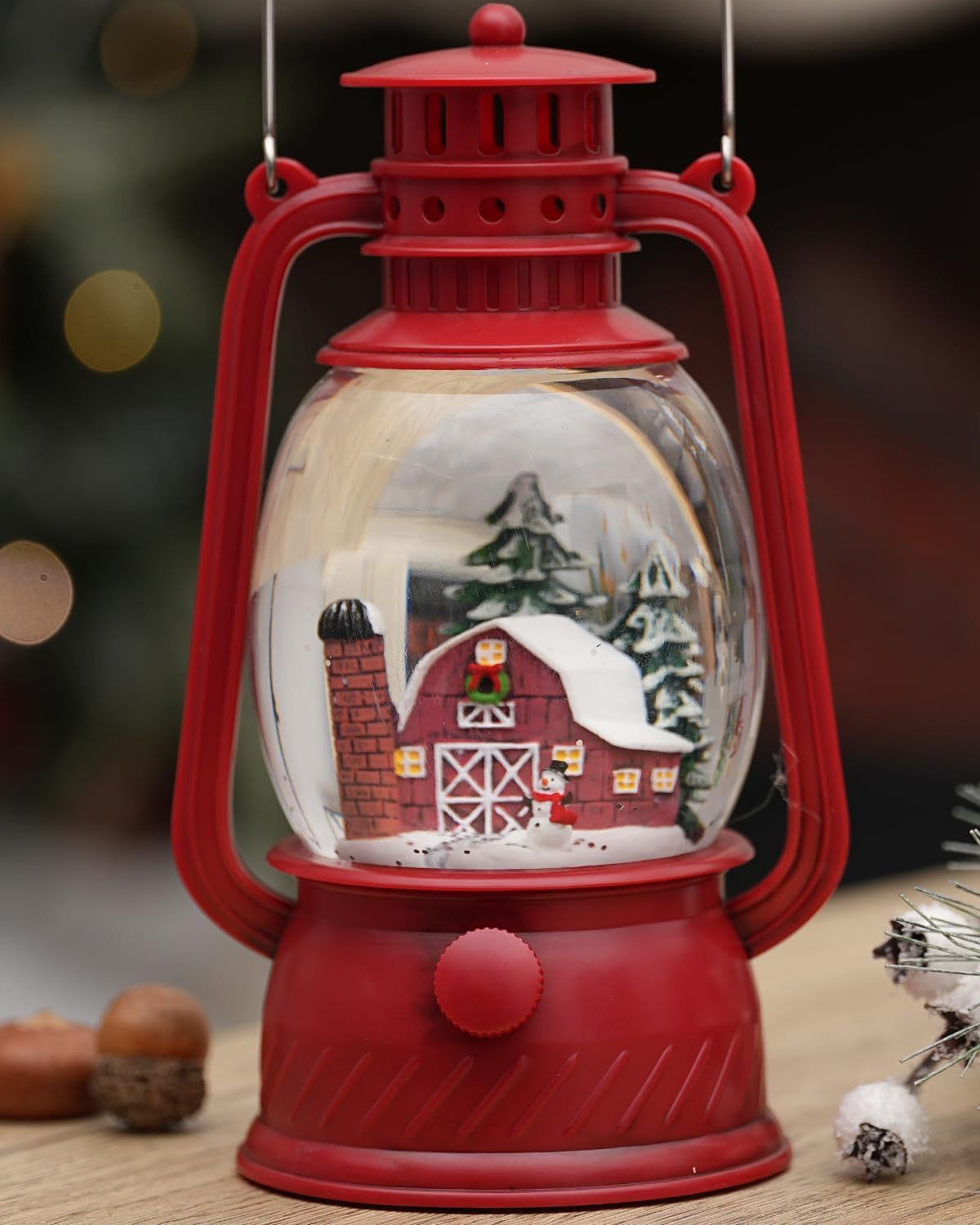 Pumpkin Autumn Decorative Lamp — Warm LED Light, 6-Hour Timer
