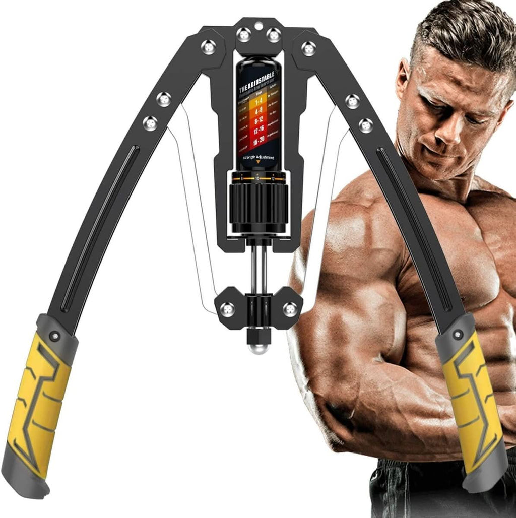 HydraMove Adjustable Hydraulic Arm Trainer — Built-In Fluid Cylinder, Progressive Resistance