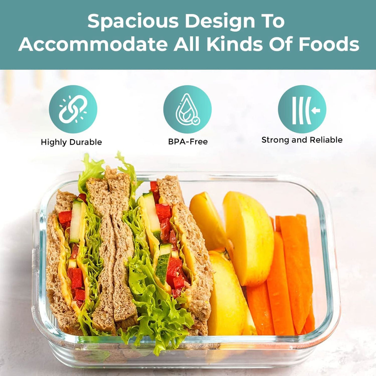 ClearNest 35-Piece Airtight Food Storage Set — Assorted Sizes, Snap-Lid Containers