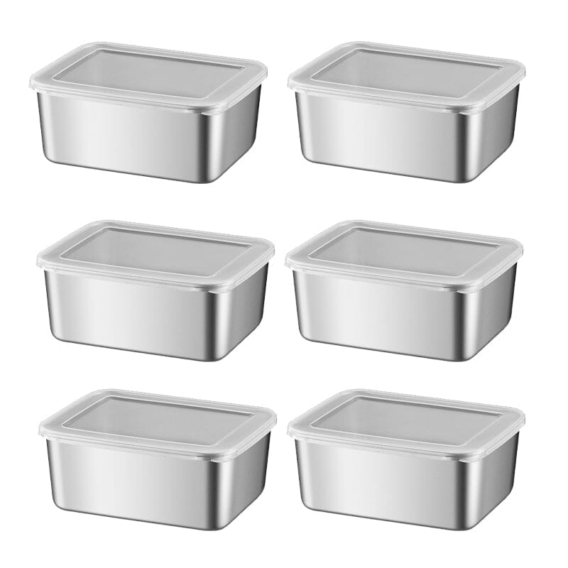 High-Quality Stainless Steel Containers for Food Storage