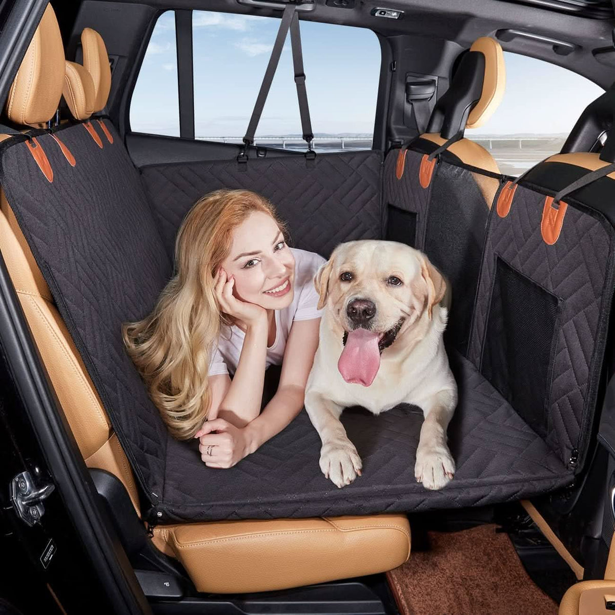 PawVoyage Waterproof Heavy-Duty Car Seat Protector