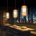 Kuro Hand-Woven Knitted Rattan Bamboo Vintage Pendant Light | ventumra