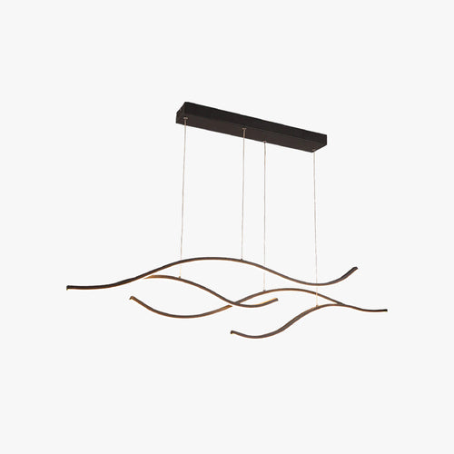 Arisha Modern Wave Pendant Light, 2 Colour - Neutralighting