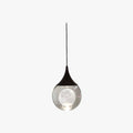 Aria Minimalist Moon Metal Pendant Light,Black - Neutralighting