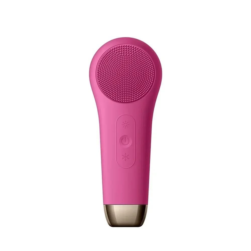 LumaGlow 3-In-1 Facial Brush — Pore Cleansing, Soothing Massage & Treatment