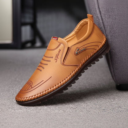 Mocassins en Cuir Véritable - Confort Souple