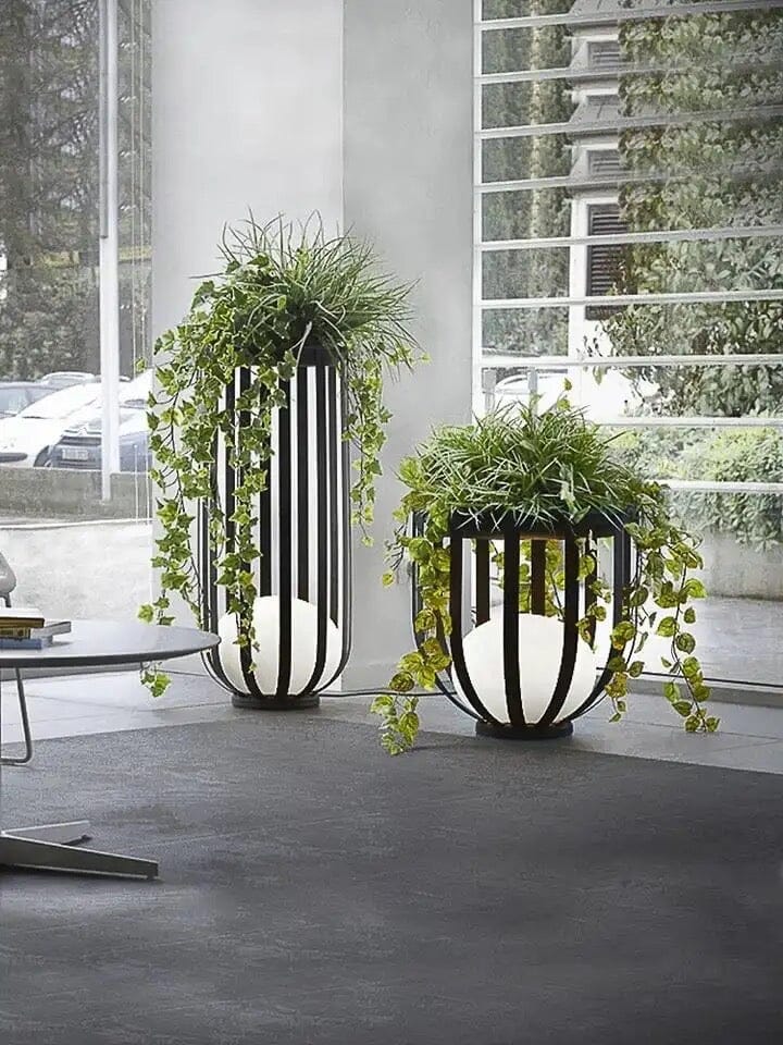 SylvaGlow | Waterproof Solar Flower Pot Lamp for Outdoors