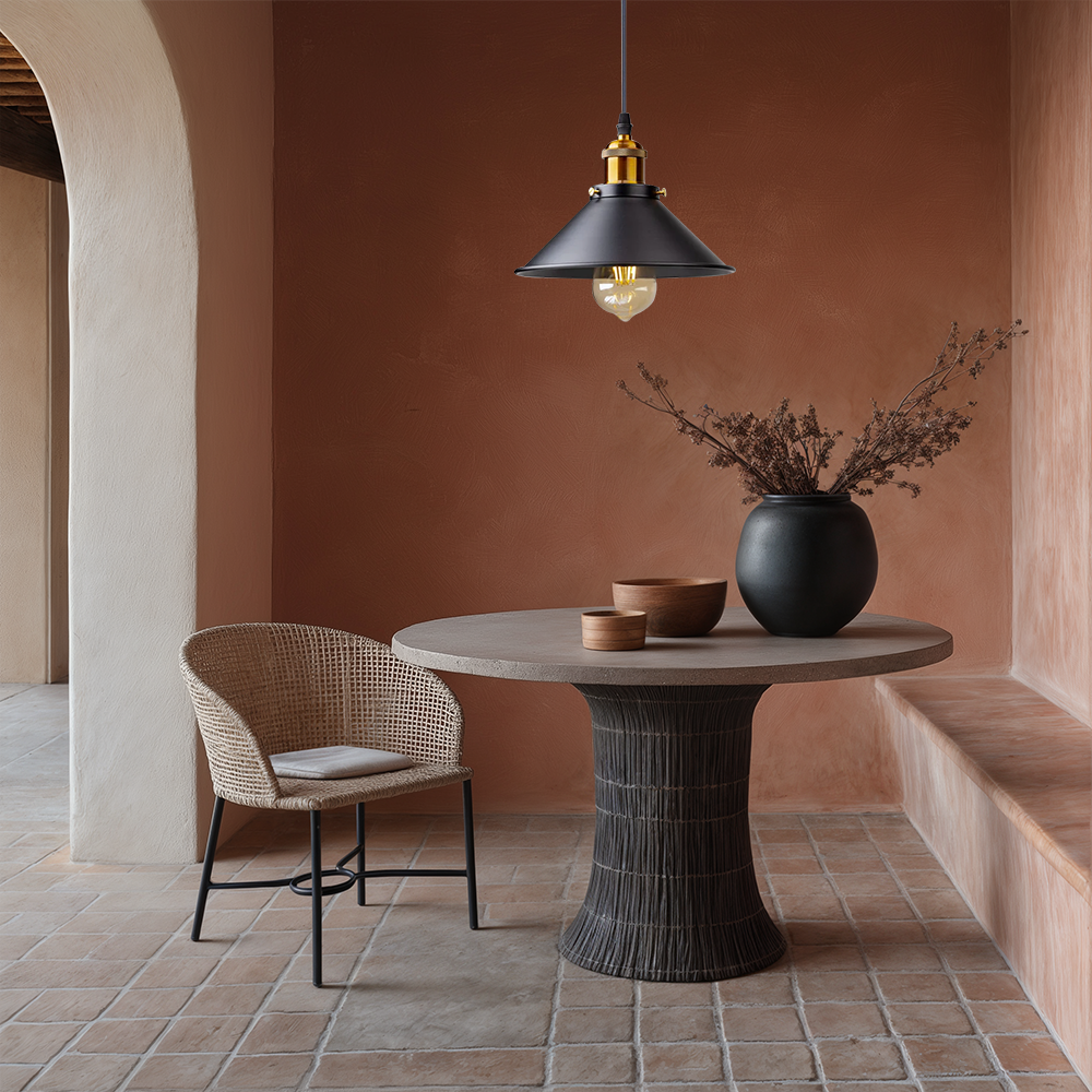 Nordica Vintage Lamp, Russian-Inspired Handcrafted Iron