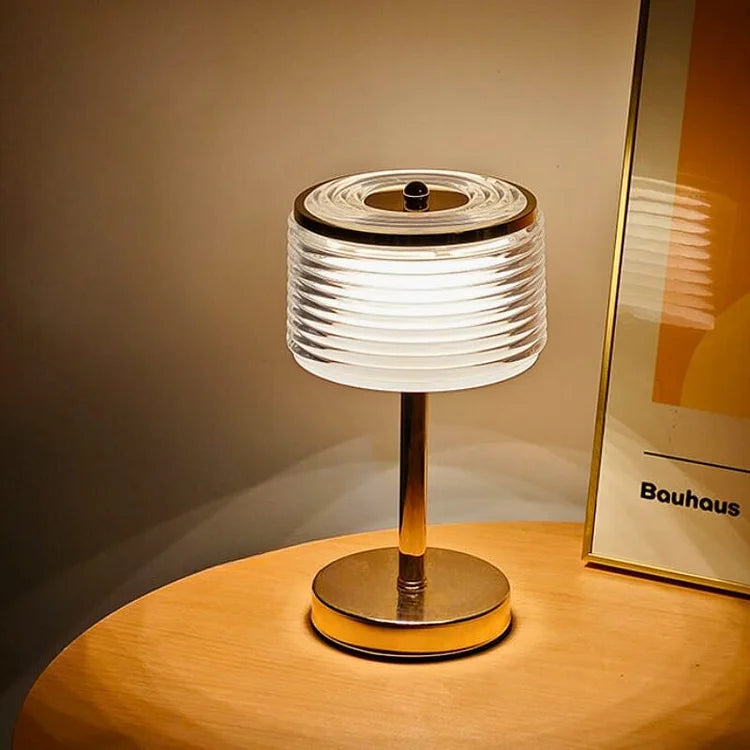 Aurelle | Layered Ring-Shaped Lamp With Halo Glow For Home