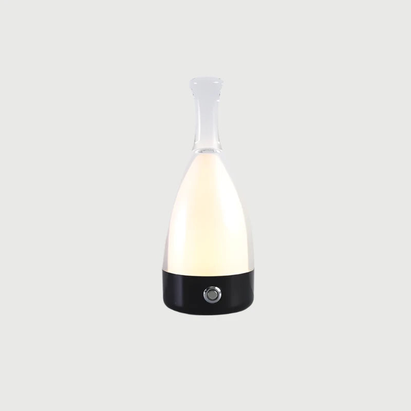 LumaBottle Rechargeable Wine Bottle Lamp With Warm Glow
