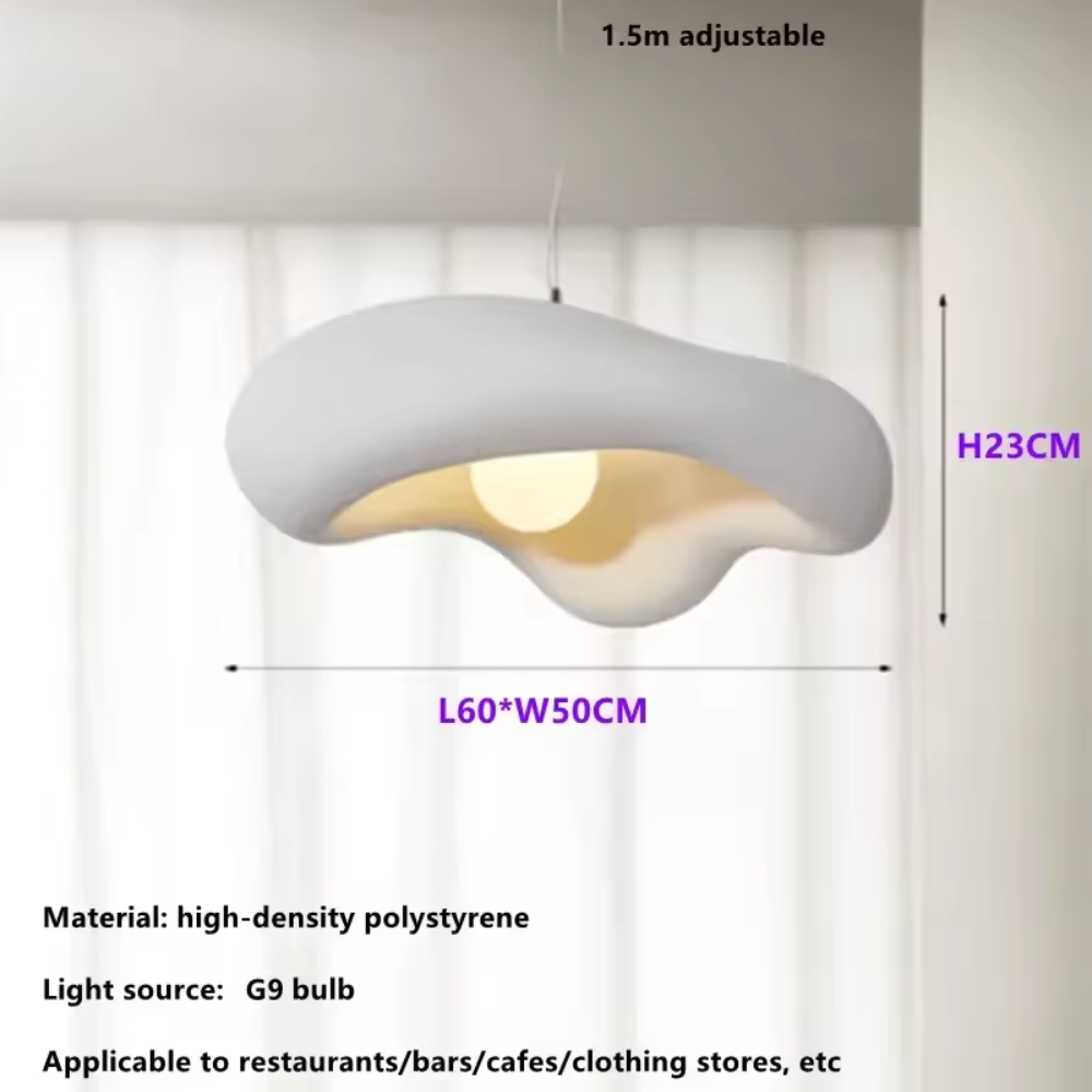 Aelindra | Wabi Sabi Nordic LED Pendant For Bedroom & Cafe