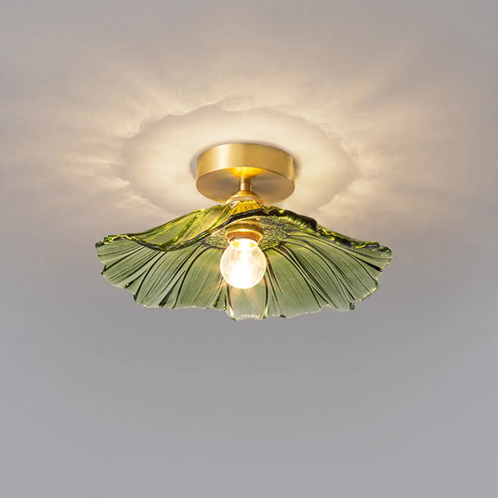Calia Flower-lampe i glass for tak/oppheng | ventumra