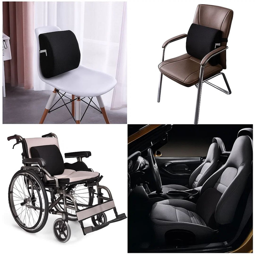 ComfortPlus ergonomikus derékpárna — memóriahab, légáteresztő