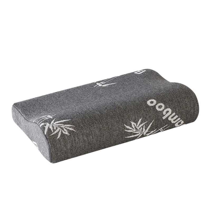 Oreiller cervical durable en bambou VerdantRest, évacuant l’humidité